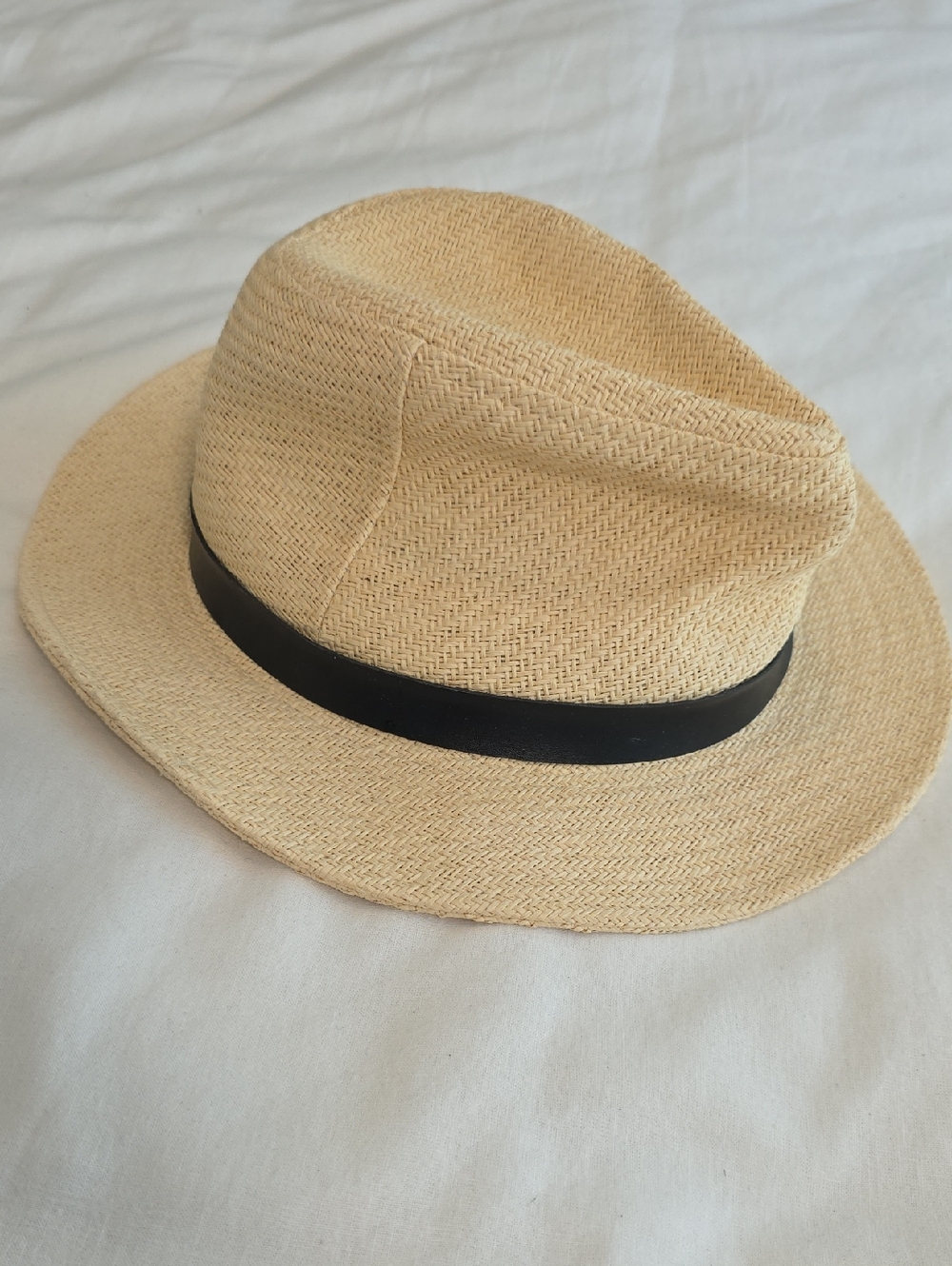 Tommy Bahama Woven Fedora Beach Hat, Mens L/XL